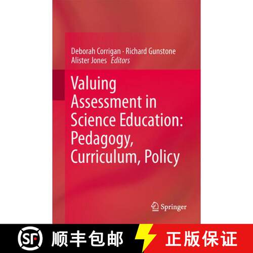 【3-4周达】精装 Valuing Assessment in Science Education: Pedagogy, Curriculum, Policy [9789400766679]