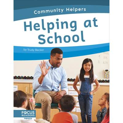 【4周达】Community Helpers: Helping at School [9798889980162]