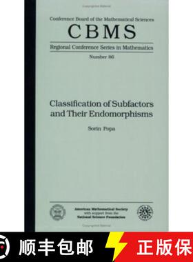 【3-4周达】Classification of Subfactors and Their Endomorphisms: Regional Conference [9780821803219]
