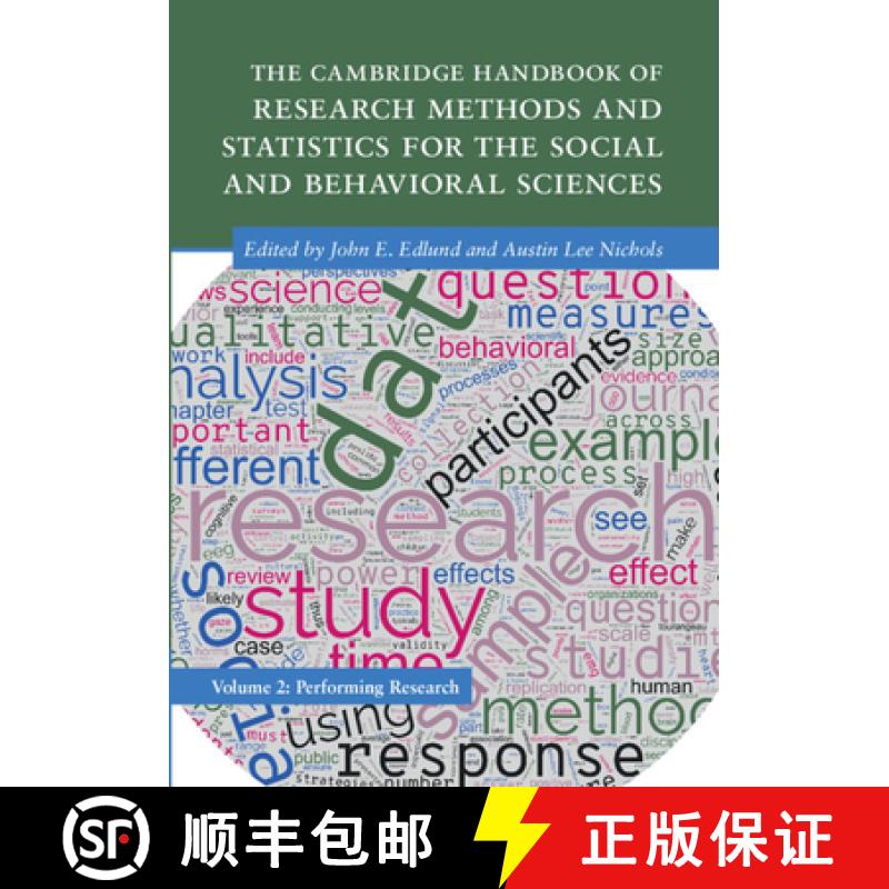 【3-4周达】The Cambridge Handbook of Research Methods and Statistics for the Social and Behavioral Sc... [9781009009713]
