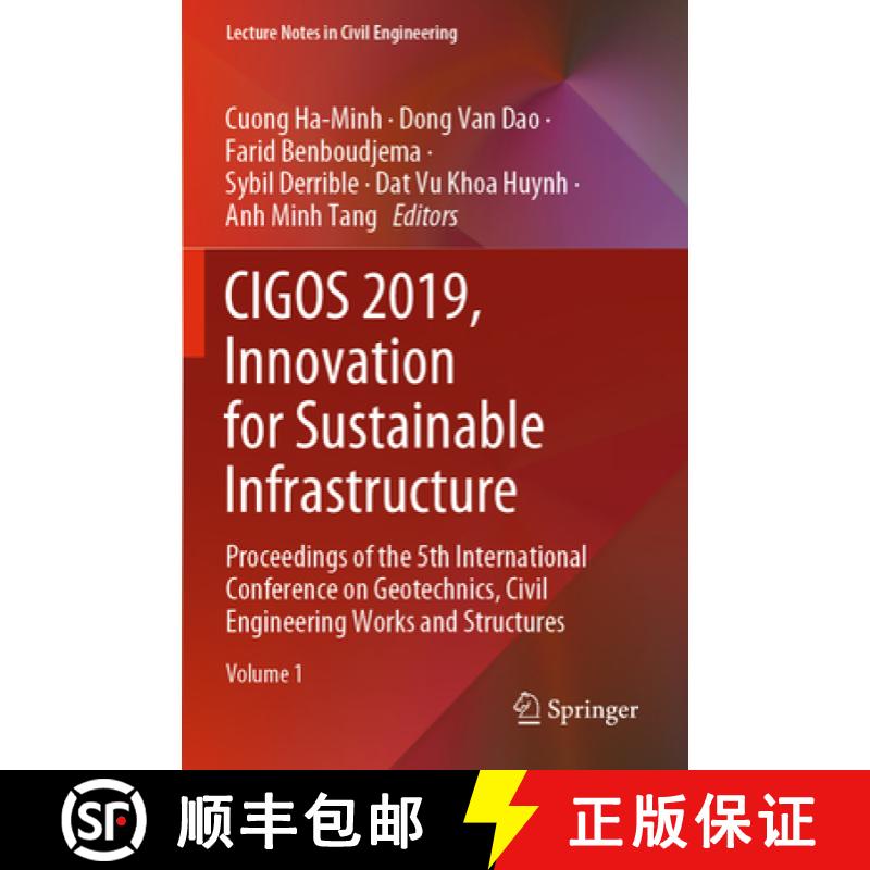 【3-4周达】CIGOS 2019, Innovation for Sustainable Infrastructure: Proceedings of the 5th Internationa... [9789811508042]