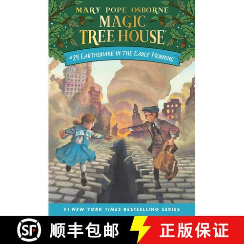 【3-4周达】Earthquake in the Early Morning (Magic Tree House #24) (A Stepping Stone Book(TM)) [9780679890706]