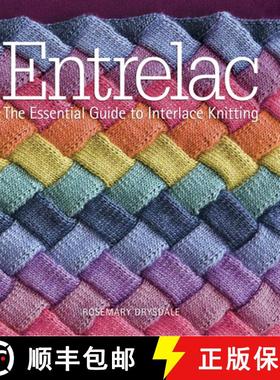 【3-4周达】Entrelac: The Essential Guide to Interlace Knitting [9781942021315]