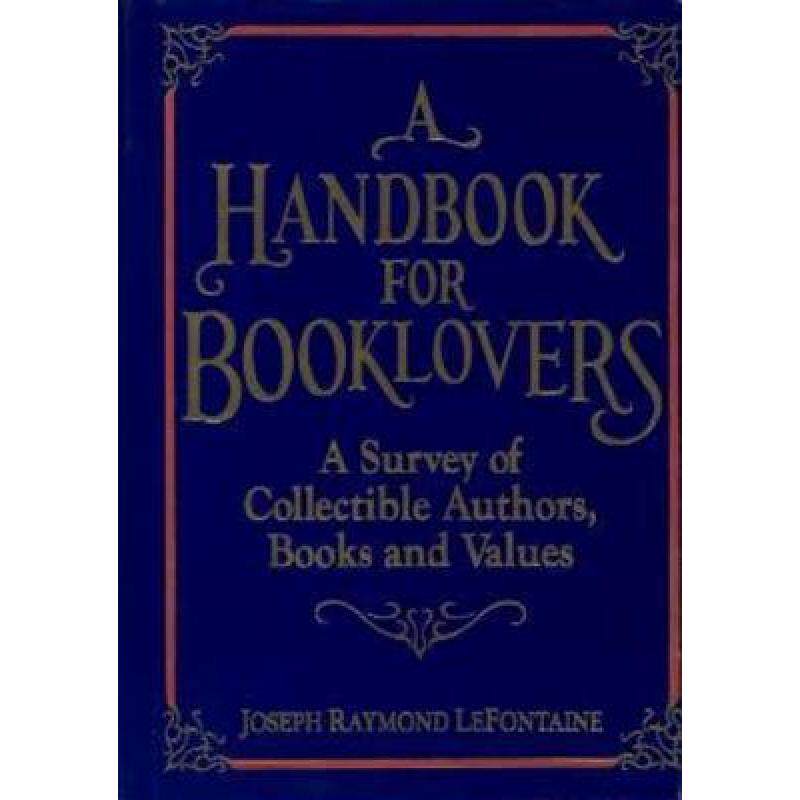 预订 handbook for booklovers [9780879754914]
