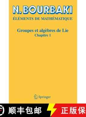 【3-4周达】Groupes et algèbres de Lie : Chapitre 1 [9783540353355]