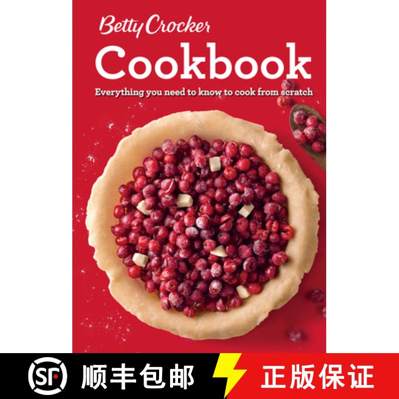 【3-4周达】Betty Crocker Cookbook, 12th Edition: Everything You Need to Know to Cook from Scratch (Co... [9781328911209]