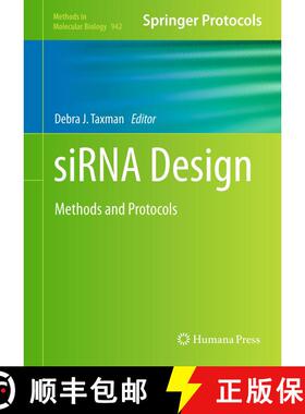 【3-4周达】siRNA Design : Methods and Protocols [9781627031189]