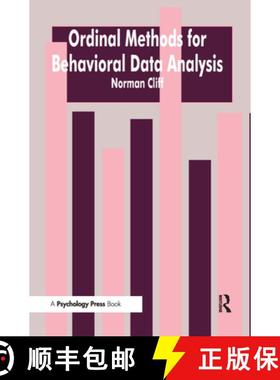 【3-4周达】Ordinal Methods for Behavioral Data Analysis [9780805813333]