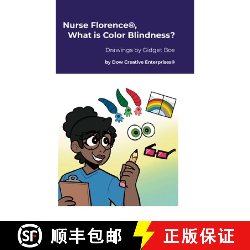 【2-3周达】Nurse Florence(R), What is Color Blindness? [9781300931829]