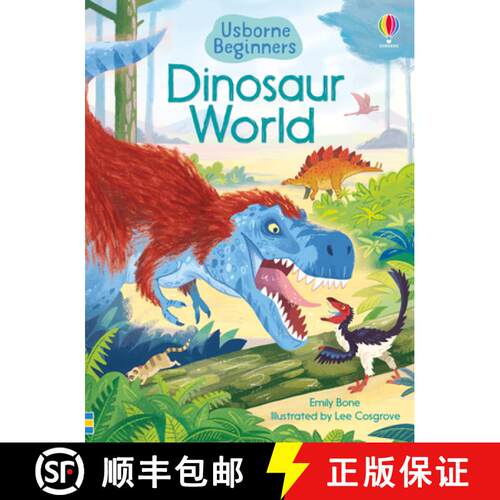 【3-4周达】精装 Dinosaur World [9781474979375]