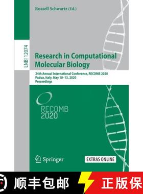 【3-4周达】Research in Computational Molecular Biology : 24th Annual International Conference, RECOMB... [9783030452568]