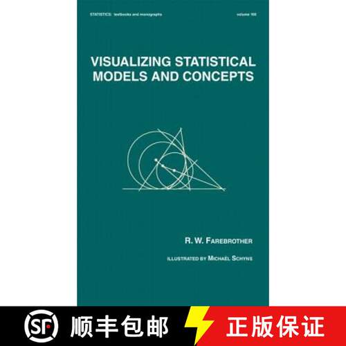 【3-4周达】精装 Visualizing Statistical Models And Concepts [9780824707187]