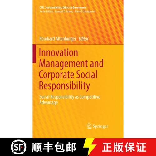 【3-4周达】Innovation Management and Corporate Social Responsibility: Social Responsibility as Compet... [9783030066970]