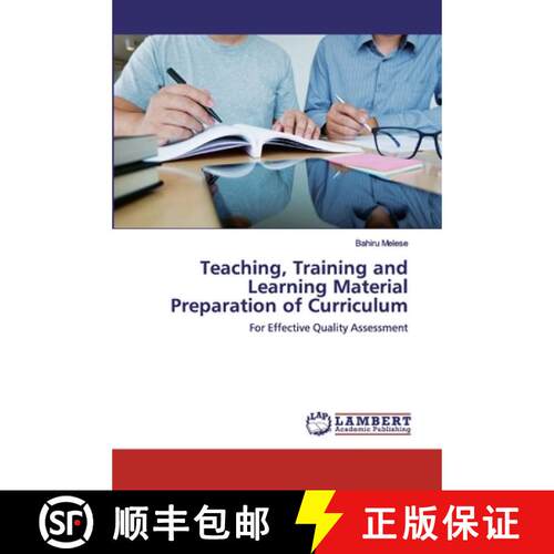 预订 Teaching, Training and Learning Material Preparation of Curriculum [9786202517393]
