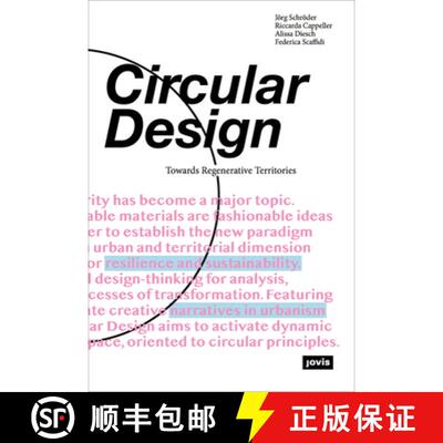 【3-4周达】Circular Design – Towards Regenerative Territories [9783868597455]