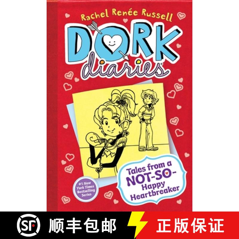 【3-4周达】Dork Diaries 6, 6: Tales from a Not-So-Happy Heartbreaker [9781442449633]