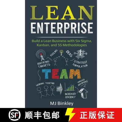 【3-4周达】Lean Enterprise:  Build a Lean Business with Six Sigma, Kanban, and 5S Methodologies [9781087876511]