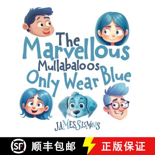 【3-4周达】精装 The Marvellous Mullabaloos Only Wear Blue [9780648236238]