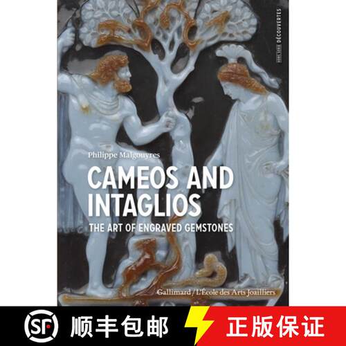 【3-4周达】Cameos and Intaglios : The Art of Engraved Stones [9782072943270]