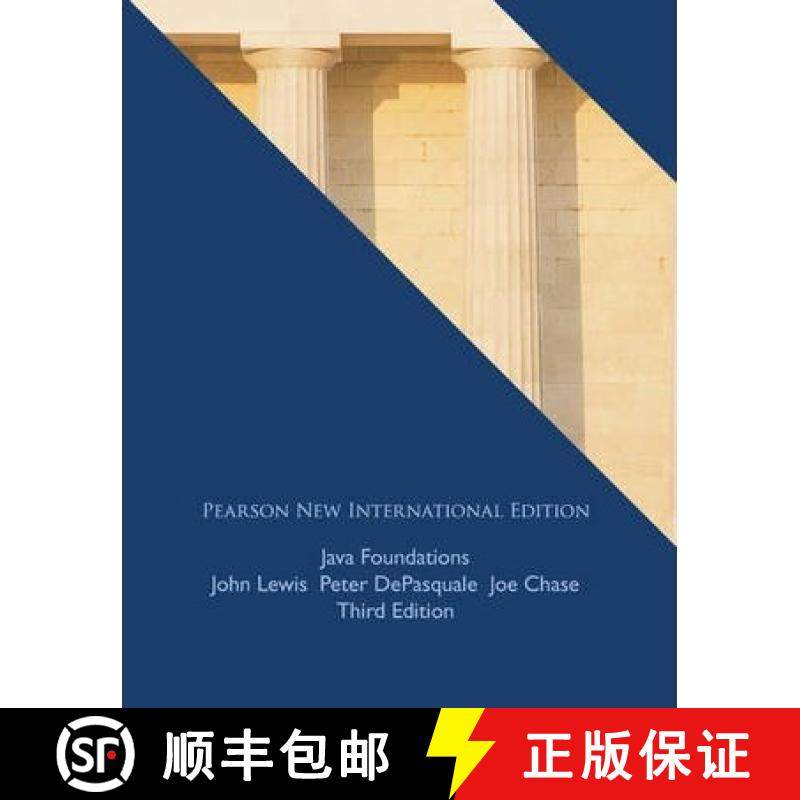 【3-4周达】Java Foundations: Pearson New International Edition [9781292025483]