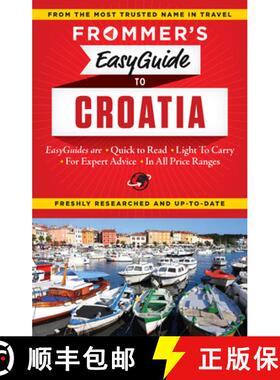 【3-4周达】Frommer's EasyGuide to Croatia [9781628871166]