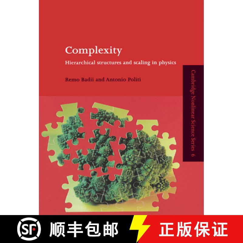 【3-4周达】Complexity: Hierarchical Structures and Scaling in Physics - Complexity: Hierarchical Stru... [9780521663854]