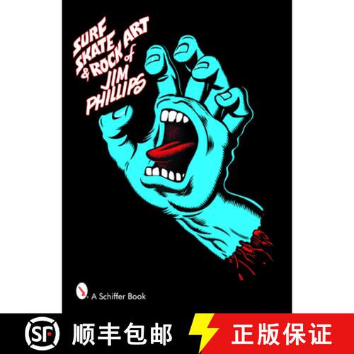 【3-4周达】Surf, Skate & Rock Art of Jim Phillips: 40 Years of Surf, Skate and Rock Art [9780764319273]