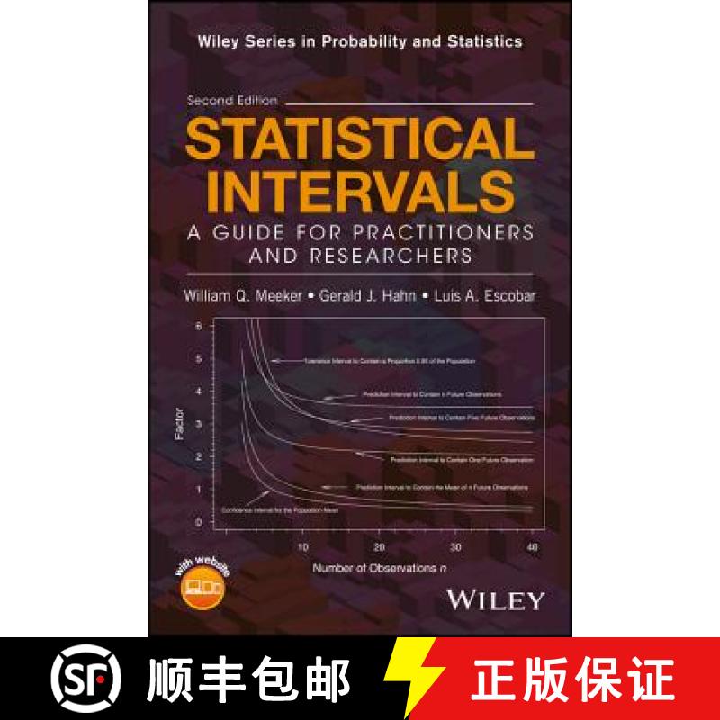 【3-4周达】Statistical Intervals: A Guide For Practitioners And Researchers, Second Edition [Wiley统... [9780471687177]