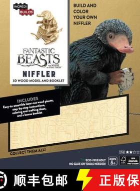 【3-4周达】Incredibuilds: Fantastic Beasts and Where to Find Them: Niffler 3D Wood Model and Booklet [9781682980590]