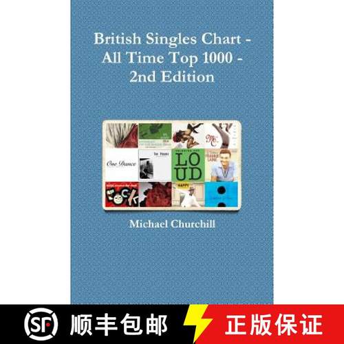 【3-4周达】British Singles Chart - All Time Top 1000 - 2nd Edition [9780244346157]