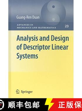 【3-4周达】Analysis and Design of Descriptor Linear Systems [9781441963963]