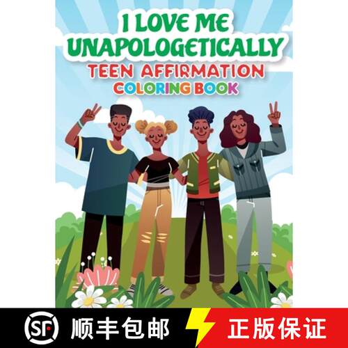 【3-4周达】iLoveMe, Unapologetically - Teen Affirmation Coloring Book [9781737978145]