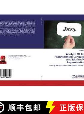 预订 Analyze Of Java Programming Language And Method Of Improvisations [9786202019507]