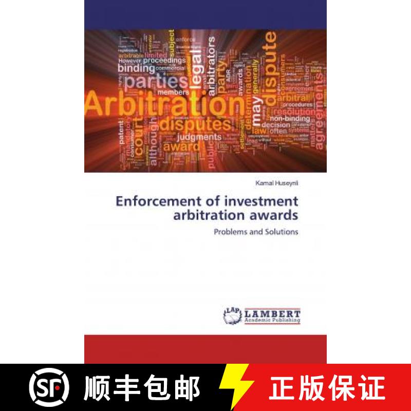 预订 Enforcement of investment arbitration awards [9786200290854]