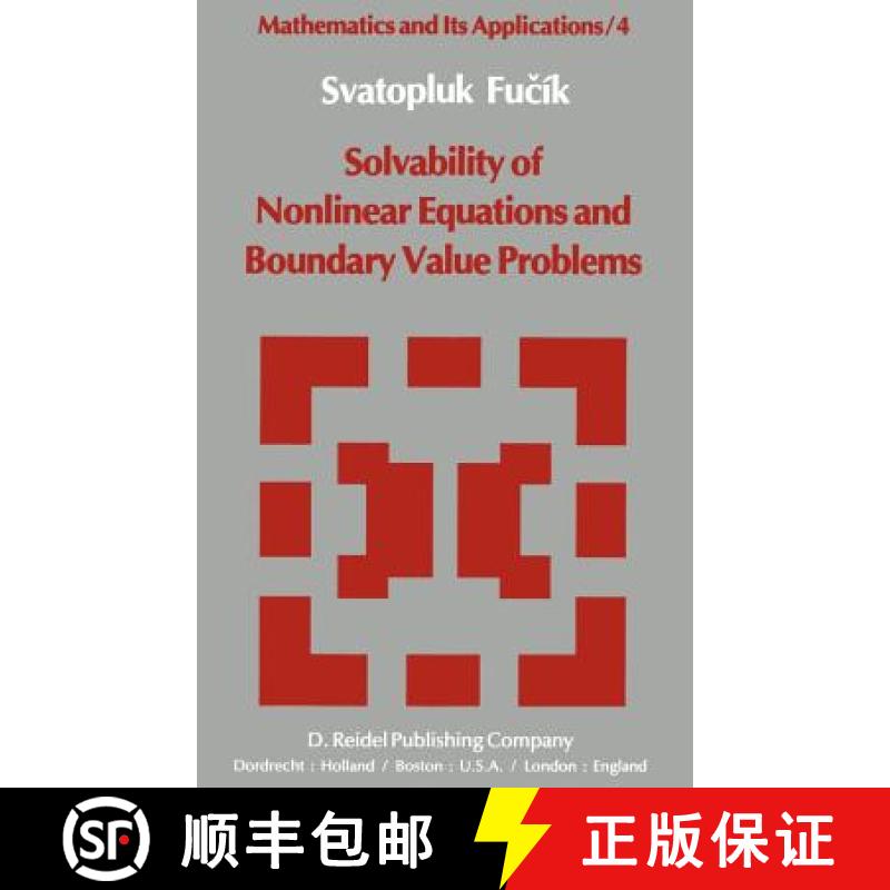 【3-4周达】Solvability of Nonlinear Equations and Boundary Value Problems [9789027710772]