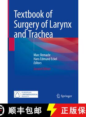 【3-4周达】精装 Textbook of Surgery of Larynx and Trachea (Second Edition 2022) [9783031096204]