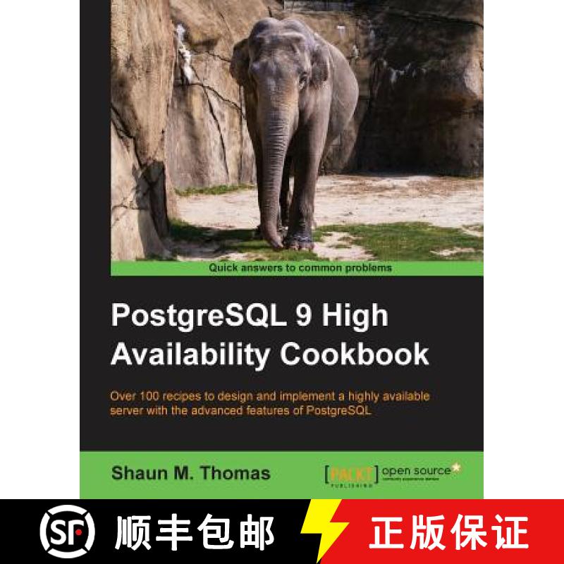 预订 PostgreSQL 9 High Availability Cookbook [9781849516969]