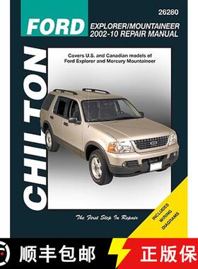 【3-4周达】Ford Explorer & Mercury Mountaineer Automotive Repair Manual (Chilton): 02-10 [9781563928369]