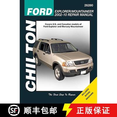 【3-4周达】Ford Explorer & Mercury Mountaineer Automotive Repair Manual (Chilton): 02-10 [9781563928369]