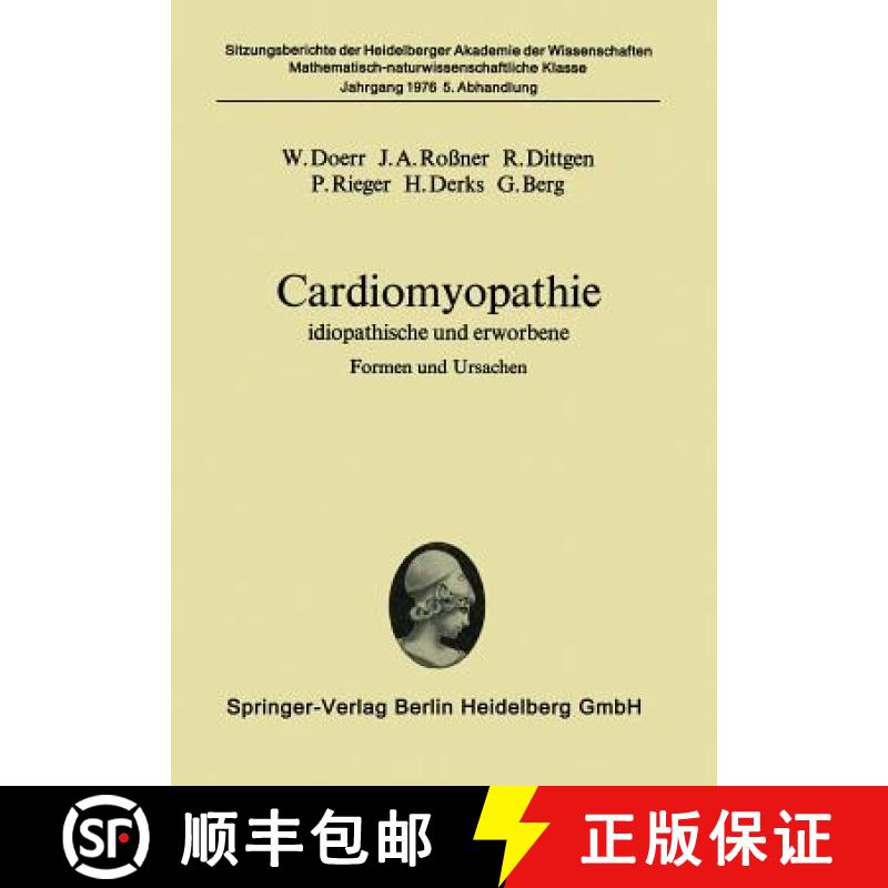 【3-4周达】Cardiomyopathie: Idiopathische Und Erworbene Formen Und Ursachen [9783540080336]