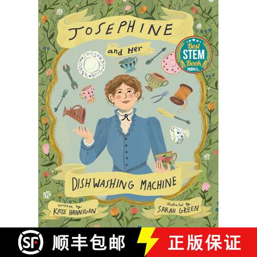 【3-4周达】精装 Josephine and Her Dishwashing Machine: Josephine Cochrane's Bright Invention Makes a ... [9781635926217]