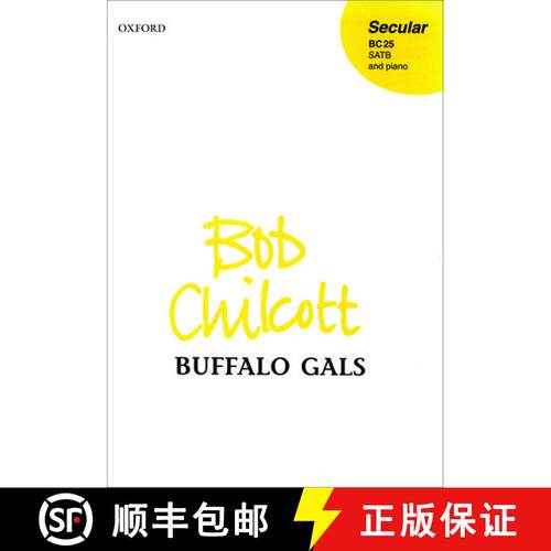 【3-4周达】Buffalo Gals: Vocal score (Vocal score) [9780193432314]