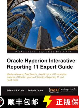 预订 Oracle Hyperion Interactive Reporting 11 Expert Guide [9781849683142]