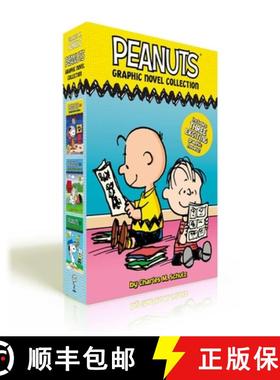 【3-4周达】Peanuts Graphic Novel Collection (Boxed Set): Snoopy Soars to Space; Adventures with Linus... [9781665940979]