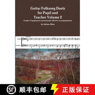 Teacher 9780244985592 Guitar for Pupil Duets 3周达 Folksong Volume and