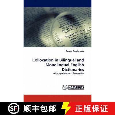 预订 Collocation in Bilingual and Monolingual English Dictionaries [9783844321203]