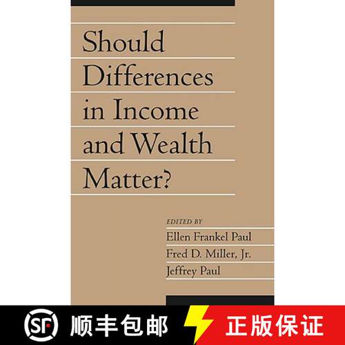 【3-4周达】Should Differences in Income and Wealth Matter?: Volume 19, Part 1 [9780521005357]
