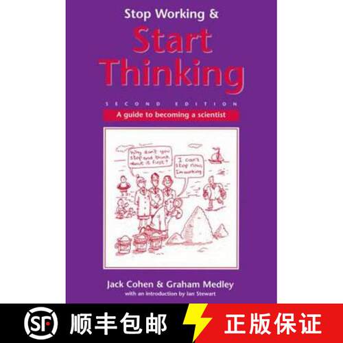 【3-4周达】Stop Working & Start Thinking: A guide to becoming a scientist [9780415368308]