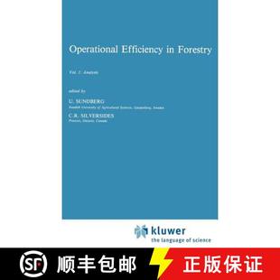 Analysis 9789024736836 Operational Forestry Vol. 4周达 Efficiency ...