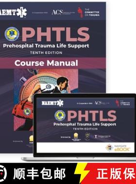 【3-4周达】Phtls: Prehospital Trauma Life Support (Ebook) with Course Manual (Print) [9781284272291]